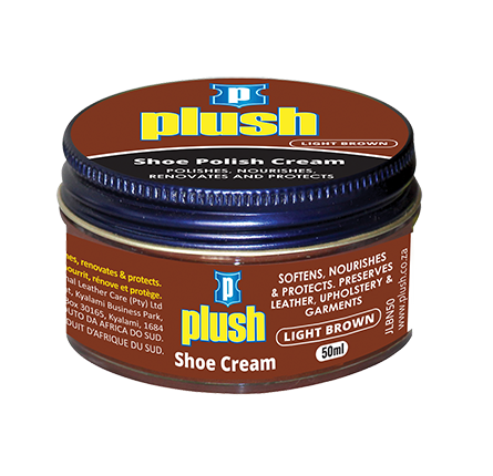 Plush Shoe Cream - Light Brown