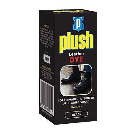 Plush Leather Dye - Black 100ml
