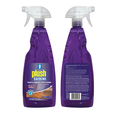 Plush Supreme Wood & Laminate Floor Cleaner - Lavender