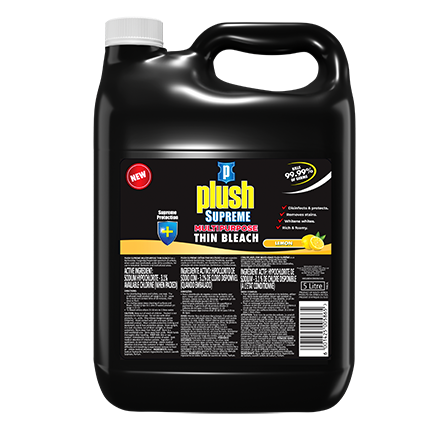 Plush Supreme Thin Bleach 5L Bulk